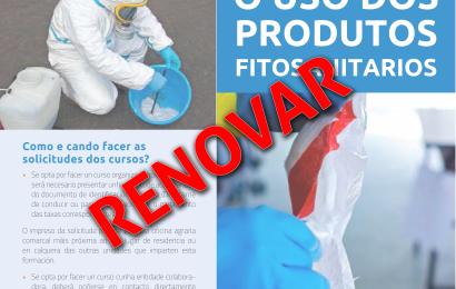 ¿Cómo renovar el carnet de Manipulador/aplicador de productos fitosanitarios?